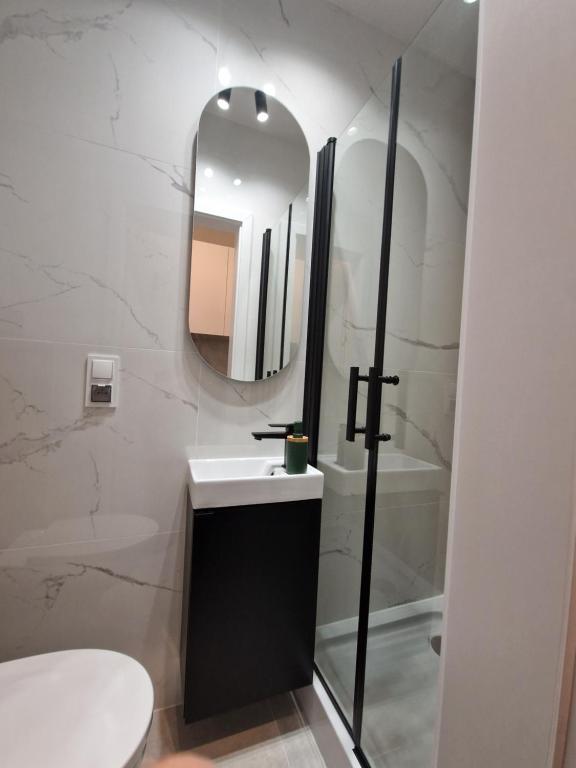 Kúpeľňa v ubytovaní City Center Studio Apartments