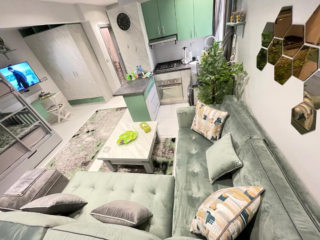Ruang duduk di Luxury Studio House 589-3