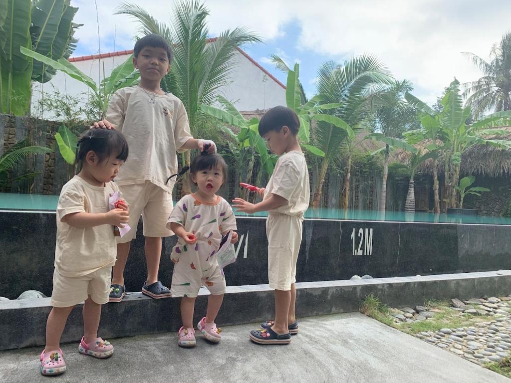 Děti v ubytování Banyan Villa Nha Trang