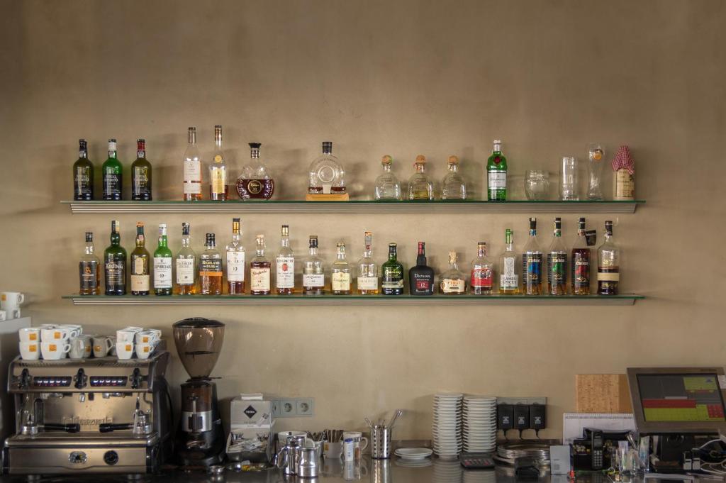 Lounge nebo bar v ubytování Pivotel MMX