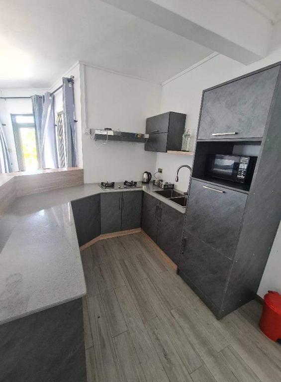 Kuchyň nebo kuchyňský kout v ubytování Silverwood