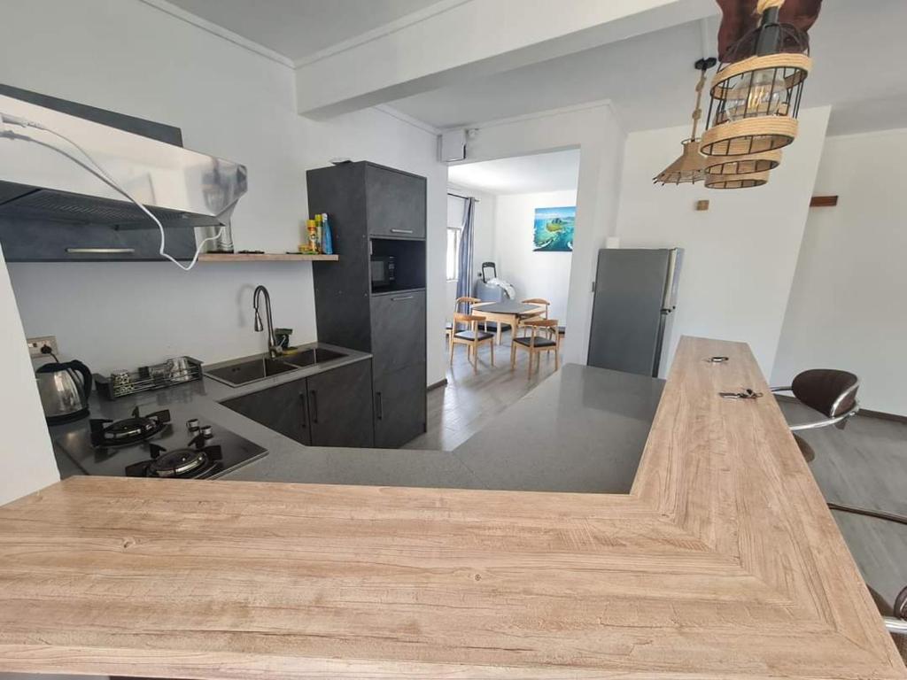 Kuchyň nebo kuchyňský kout v ubytování Silverwood