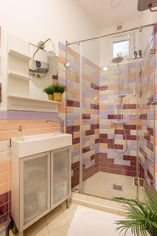 Kúpeľňa v ubytovaní Balaton Apartment Central Budapest
