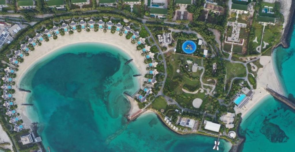 Nurai Island, Saadiyat з висоти пташиного польоту