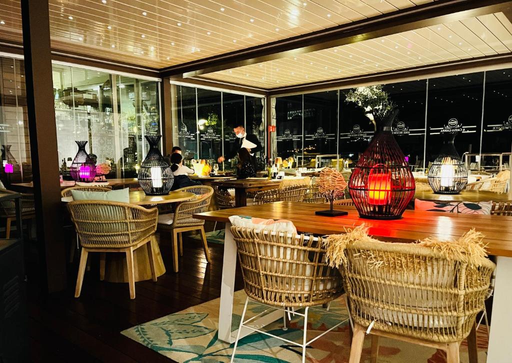Restauracja lub miejsce do jedzenia w obiekcie Villa Giada Resort