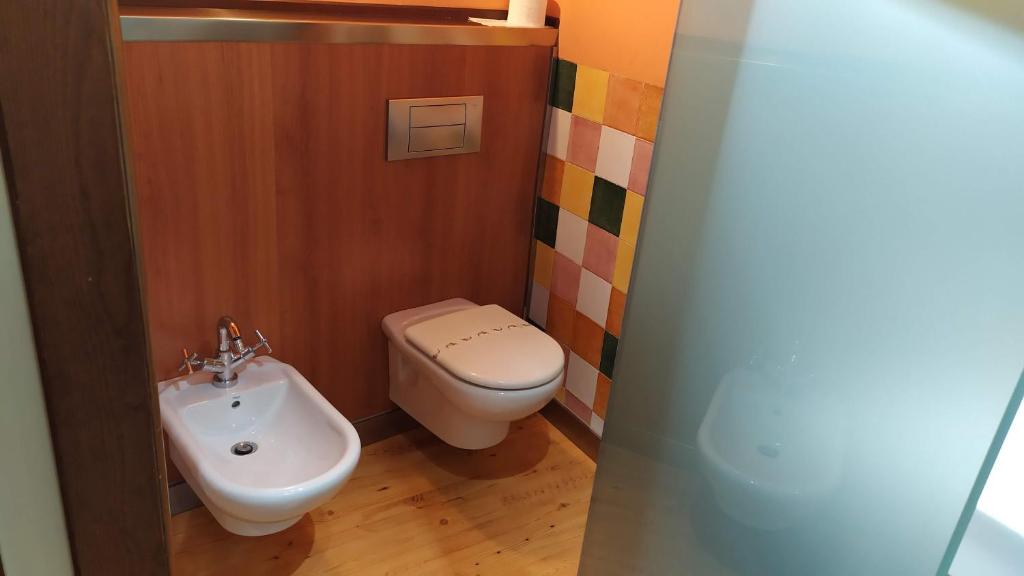 Koupelna v ubytování Hotel Rural Cayetana