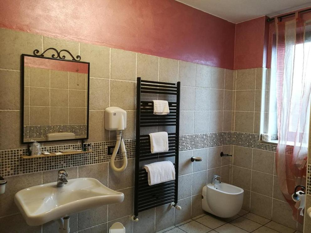 Koupelna v ubytování AGRITURISMO I CAMINI