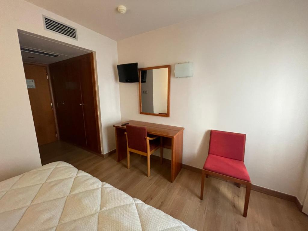 Sjónvarps- og/eða afþreyingartæki á Hotel Arturo