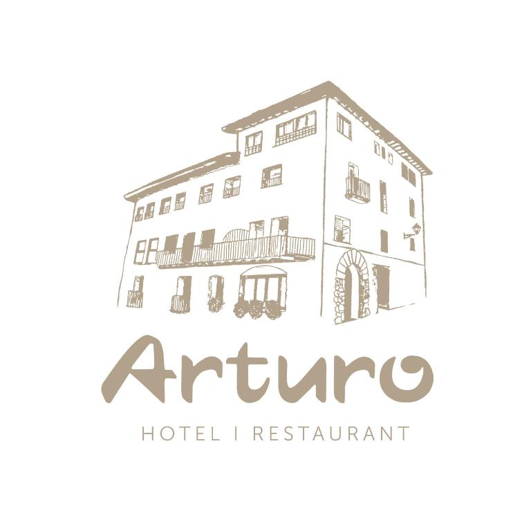 Vottorð, verðlaun, skilti eða annað skjal til sýnis á Hotel Arturo