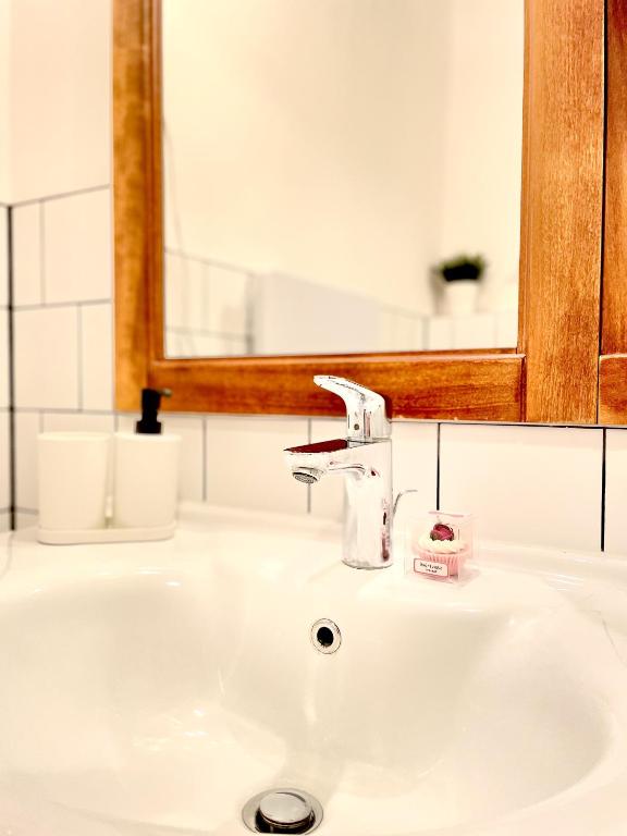 Koupelna v ubytování Eotvos 25 Apartment