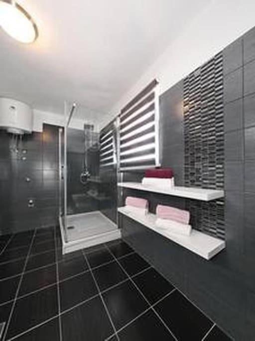 Koupelna v ubytování Modern House Giulia