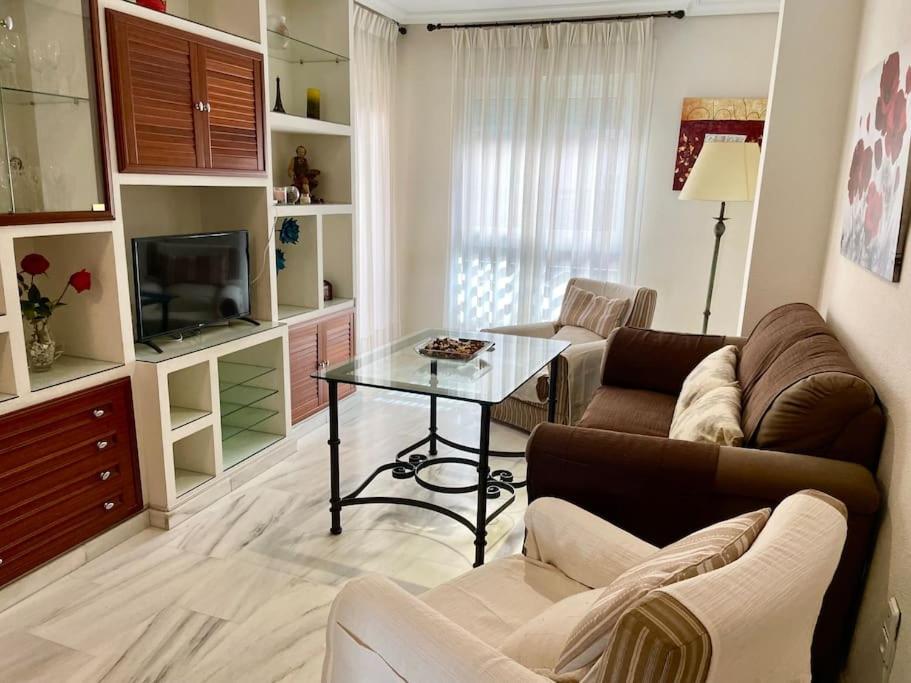 A seating area at Apartamento Zoco Córdoba
