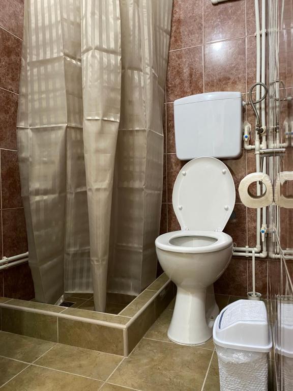 Koupelna v ubytování Apartman studio Milojkovic