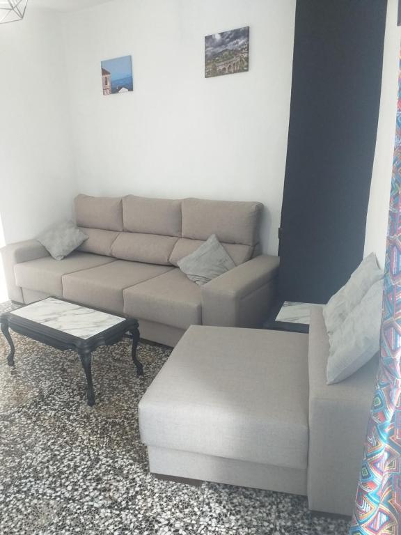 Posezení v ubytování El Refugio