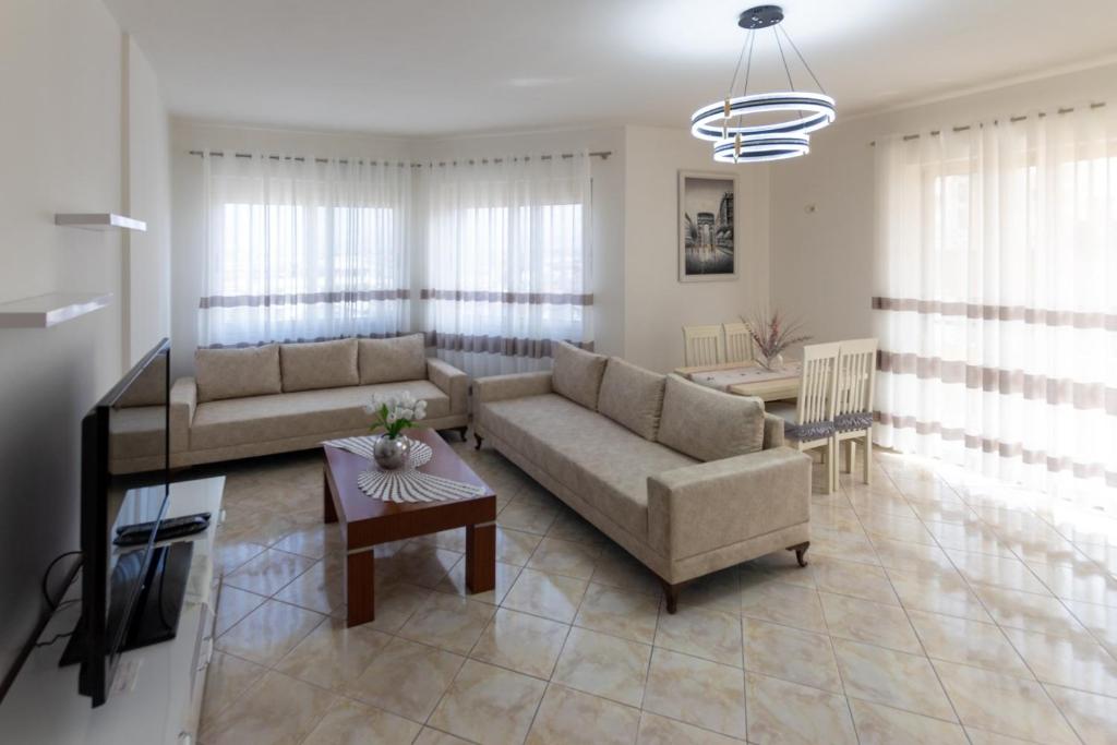 Spacious 2 bedroom apartment in Durres Beach