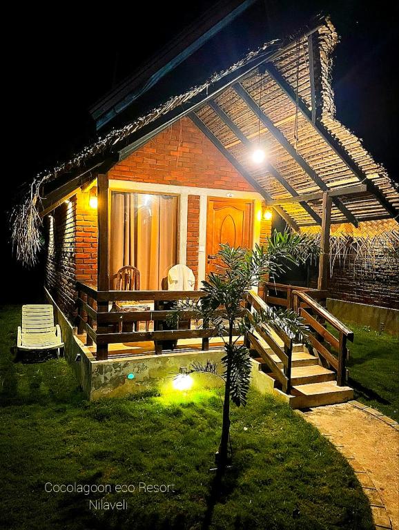 Zahrada ubytování Cocolagoon eco Resort Nilaveli