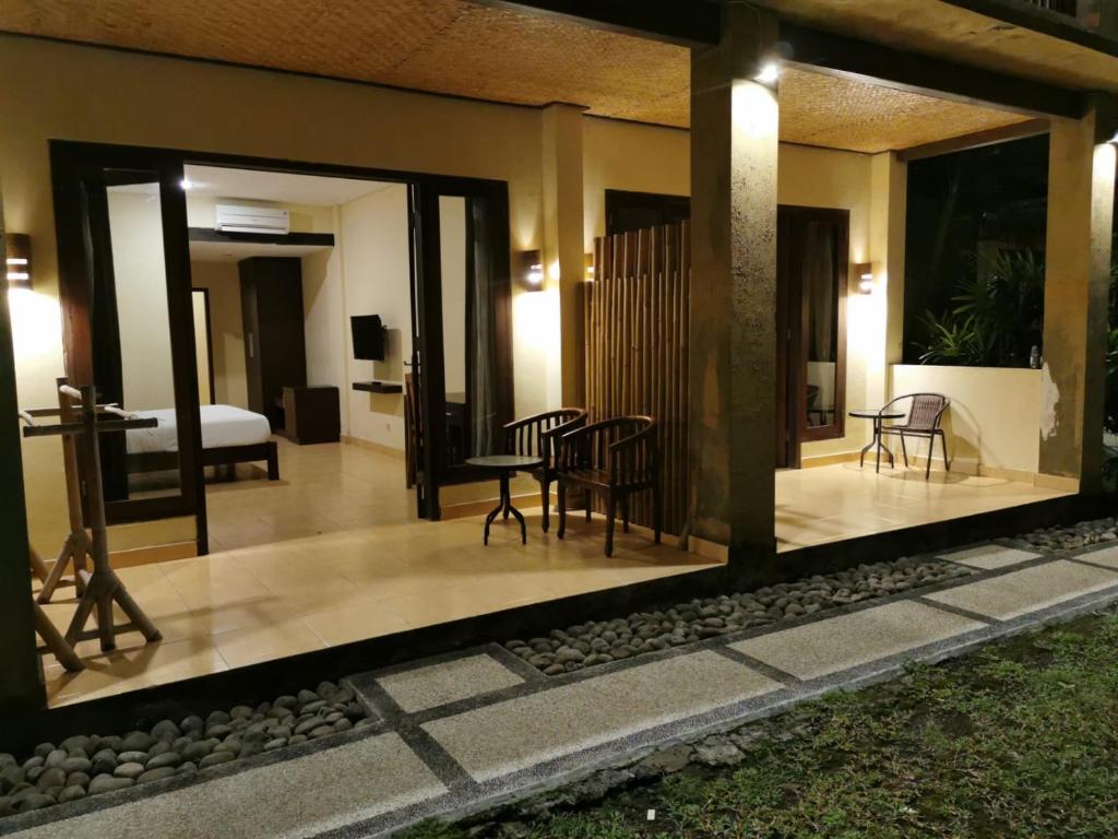 Posezení v ubytování Dalia Budget Hotel