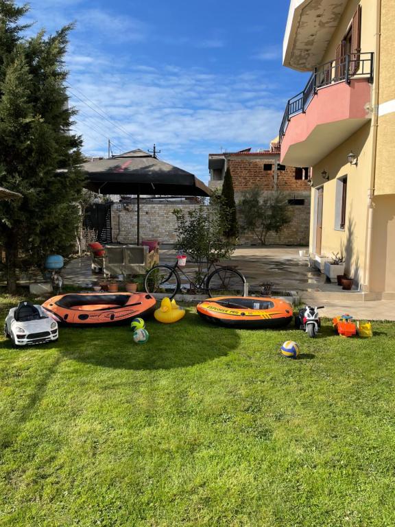 Zahrada ubytování Villa Meka