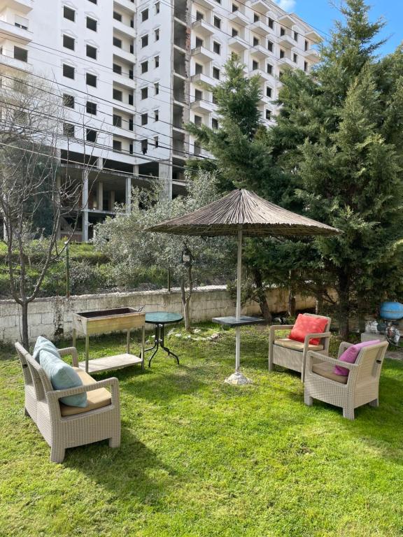 Zahrada ubytování Villa Meka