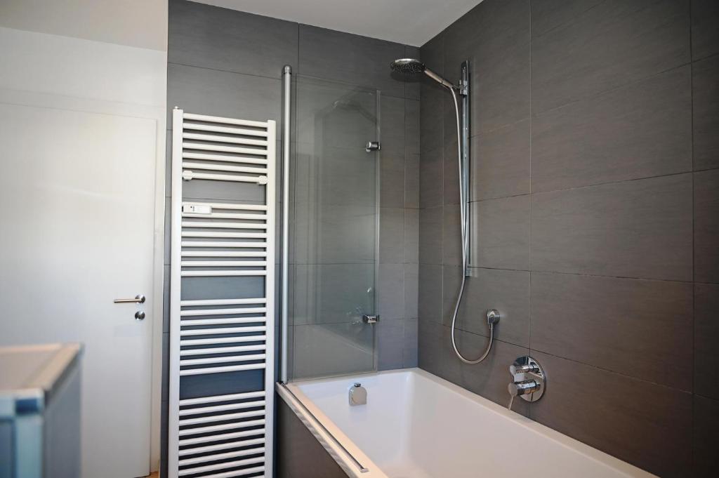 Koupelna v ubytování Berghaus Tirol - Luxus Apartement