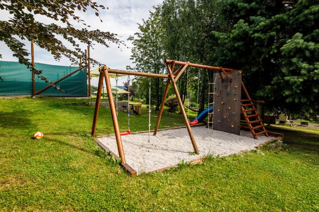 Herní místnost nebo prostor pro děti v ubytování Penzion Aktiv