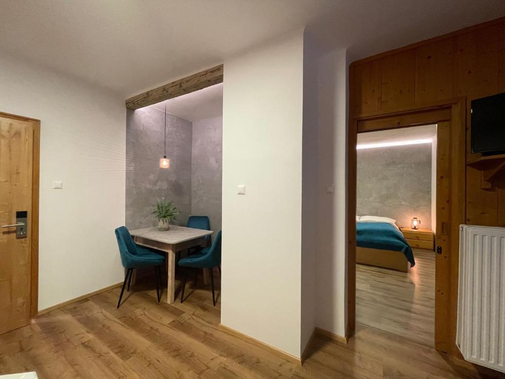 Postel nebo postele na pokoji v ubytování appartementsKOFLER