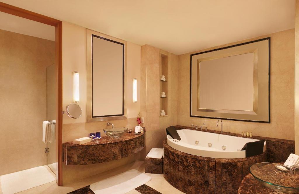 Koupelna v ubytování Trident Gurgaon