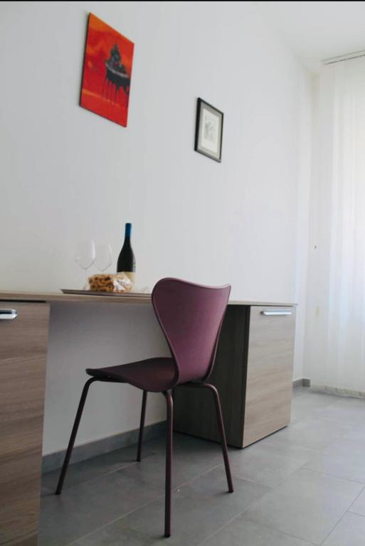 Posezení v ubytování Garden Apartment