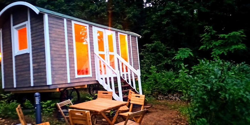 Zahrada ubytování Gîte de groupe nature proche Nancy