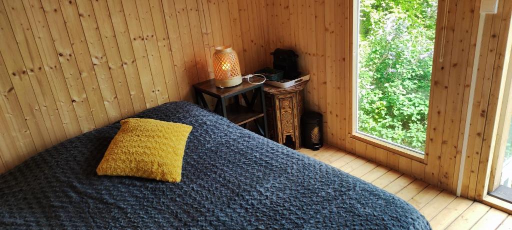 Postel nebo postele na pokoji v ubytování Gîte de groupe nature proche Nancy