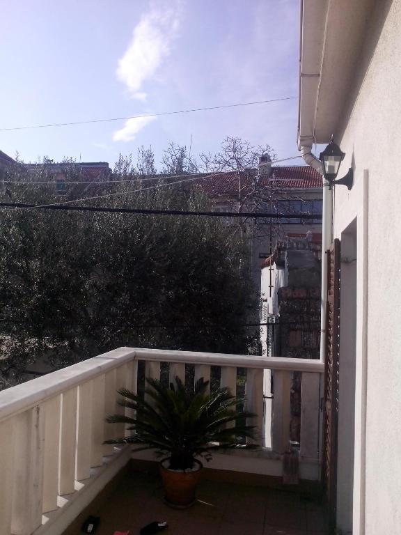 Balkón alebo terasa v ubytovaní Apartment Diocletians Split Center