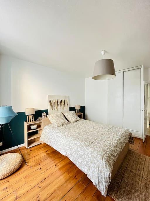 Posteľ alebo postele v izbe v ubytovaní Appartement - Centre ville historique - Avec vue