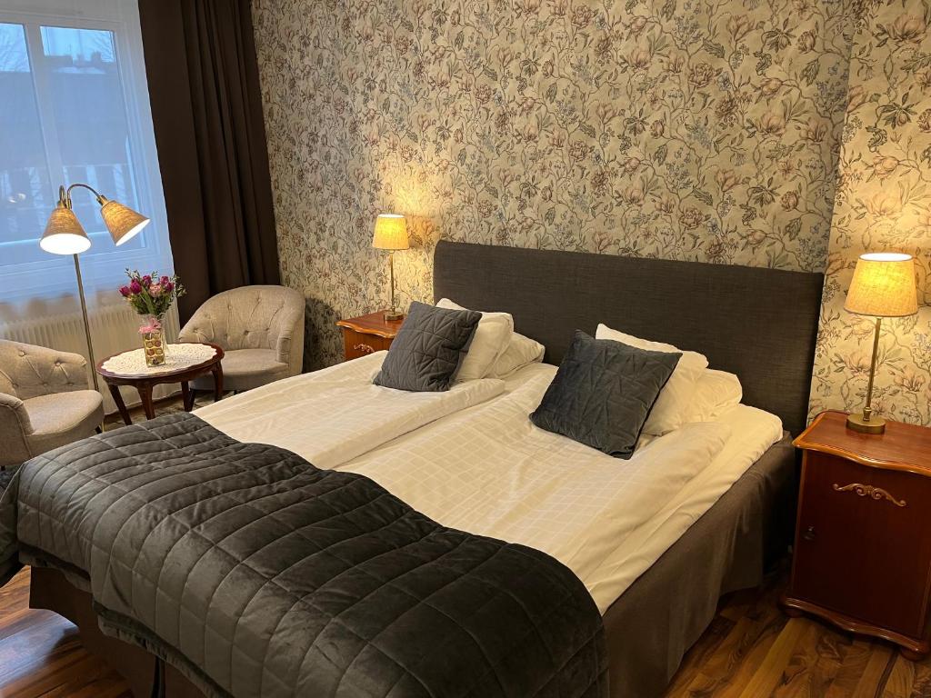 Postel nebo postele na pokoji v ubytování Hotell Bele