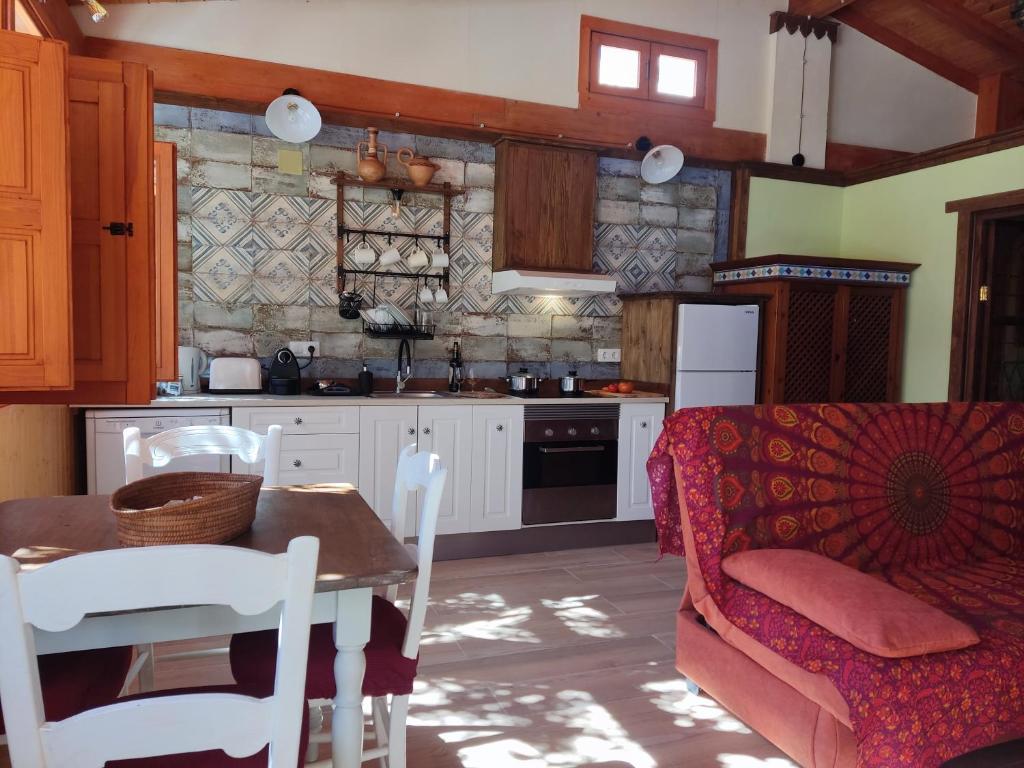 Kuchyň nebo kuchyňský kout v ubytování Apartamento El Grifo