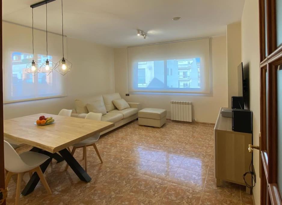A seating area at Atico duplex en Malgrat de Mar