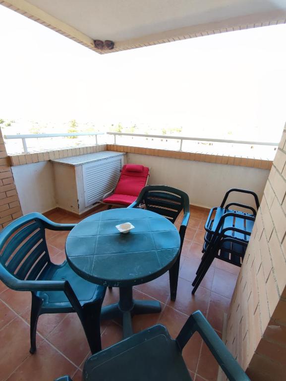 Posezení v ubytování Apartamento acogedor en Magic World, Torre la Sal