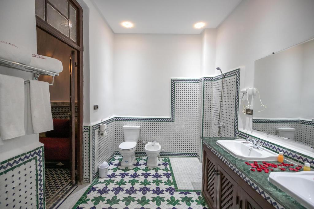 Koupelna v ubytování Riad Dari Fes