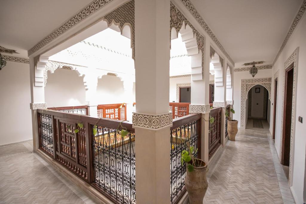 Balkón nebo terasa v ubytování Riad Dari Fes