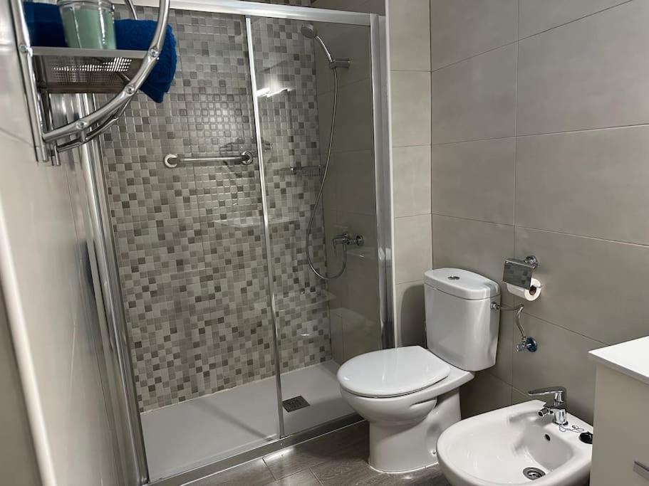 Kúpeľňa v ubytovaní Apartamento SariPedri