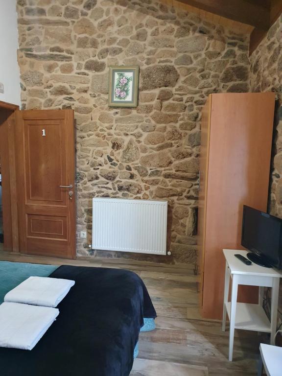 Posteľ alebo postele v izbe v ubytovaní La Pallota de San Cristobal