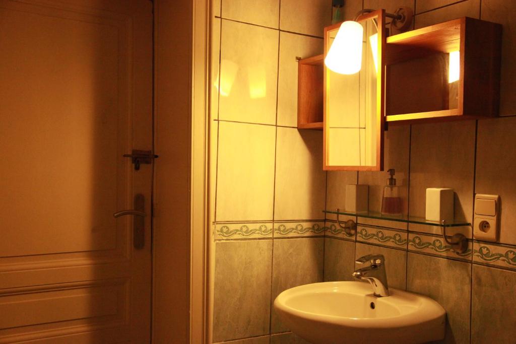 Et badeværelse på Guest house Heysel Laeken Atomium