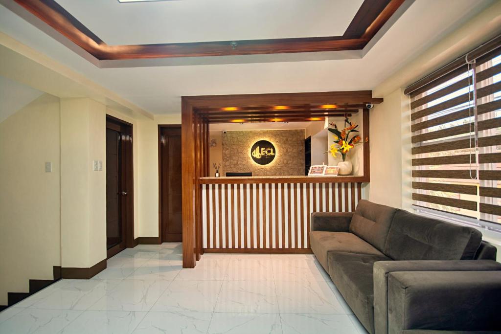 Posezení v ubytování ECL Resort Hotel Boracay