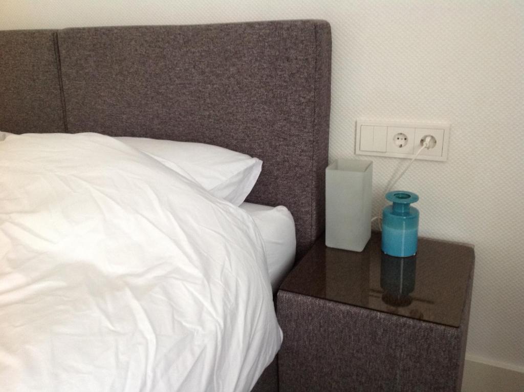 Postel nebo postele na pokoji v ubytování Guest room BB108