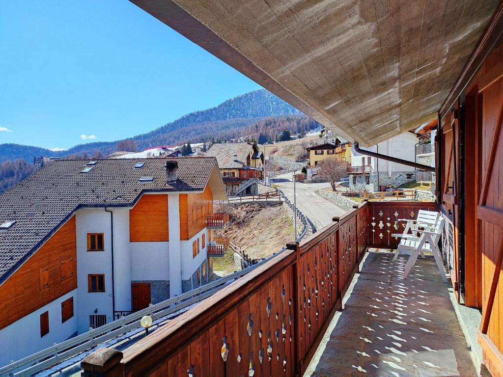 Nespecifikovaný výhled na hory nebo výhled na hory při pohledu z apartmánu
