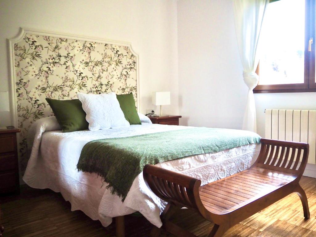 Postel nebo postele na pokoji v ubytování Finca La Cuesta