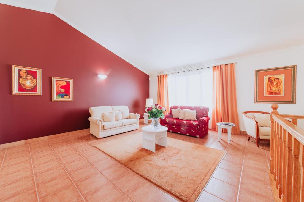 Posezení v ubytování Villa Amore Accommodation