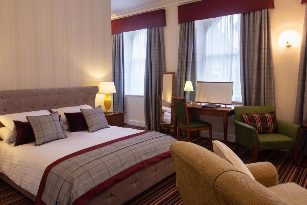 Voodi või voodid majutusasutuse Eskdale Hotel toas