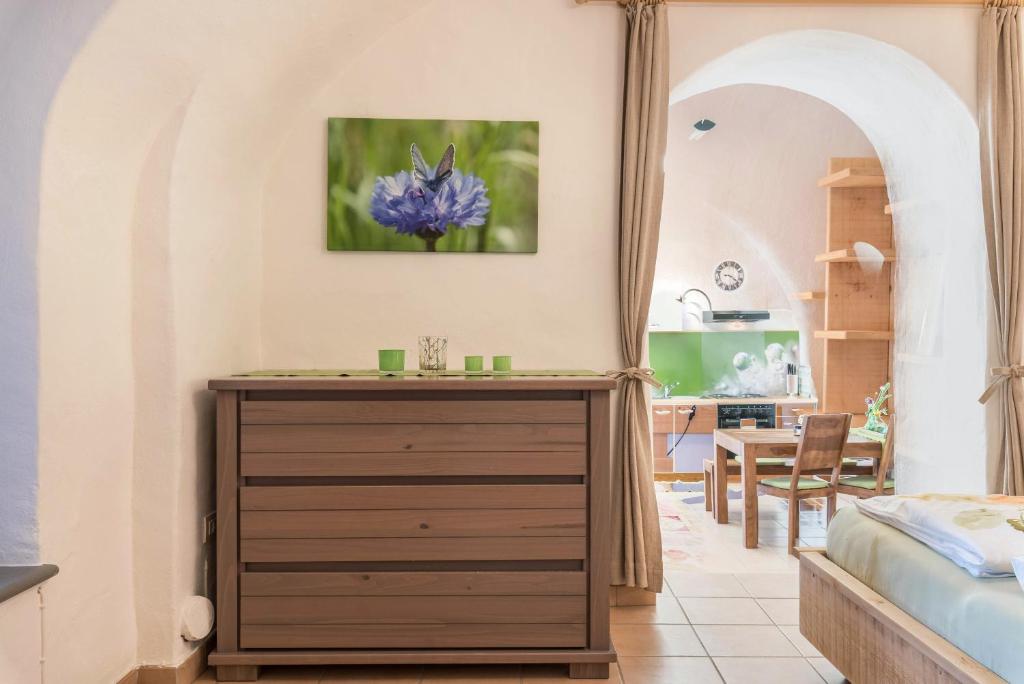 Posezení v ubytování Moserhof Ferienwohnung Sunnseit