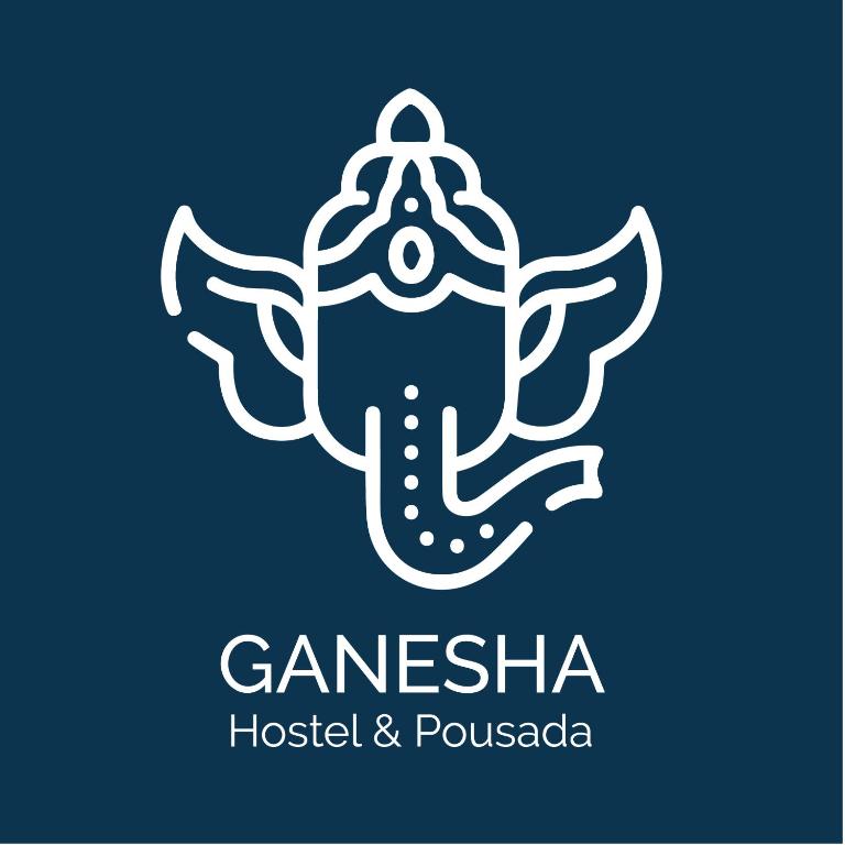 an image of an anchor on a blue background at Ganesha Hostel in Pipa