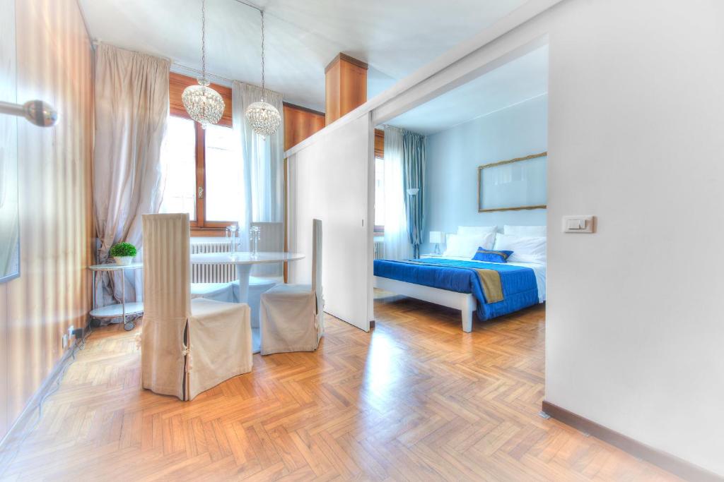 Ένα ή περισσότερα κρεβάτια σε δωμάτιο στο B&B San Benedetto